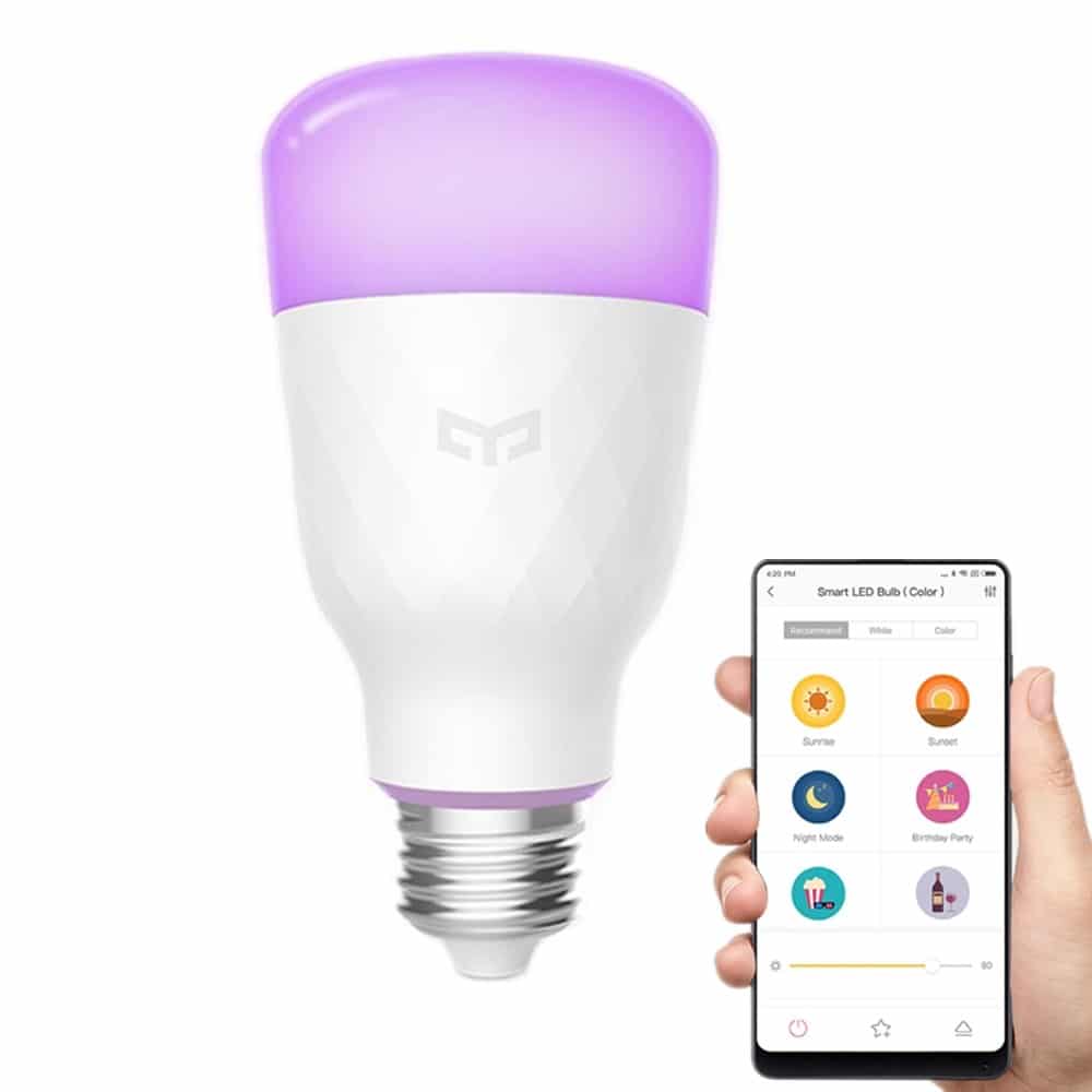 cooking Contaminated cute Yeelight YLDP06YL E26 E27 10W RGBW Smart LED Bulb Work With Amazon Alexa  AC100-240V (Xiaomi Ecosystem Product) – Frontera Tec Webdesign and More